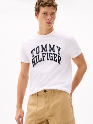 Block Letter Logo T-Shirt, Optic White