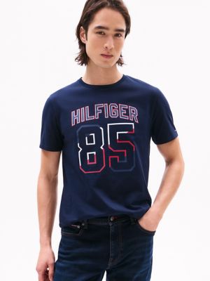 Hilfiger 85 Logo T-Shirt, Navy