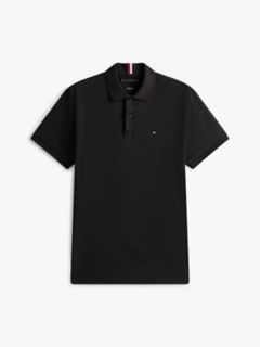 Regular Fit Smooth Cotton Polo — Black 5