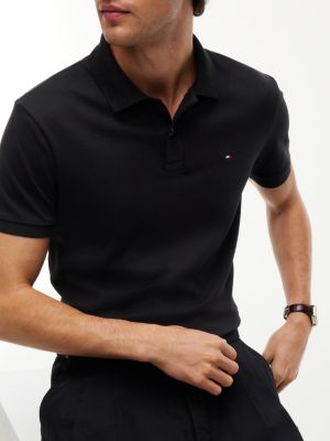 Мужские топы Tommy Hilfiger Regular Fit Smooth Cotton Polo — фото 3