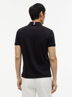 Мужские топы Tommy Hilfiger Regular Fit Smooth Cotton Polo — фото 4