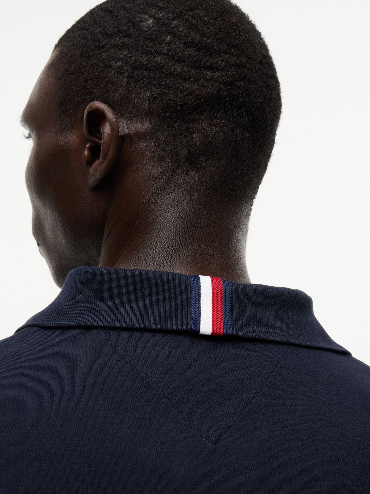 Regular Fit Smooth Cotton Polo — Navy Blue