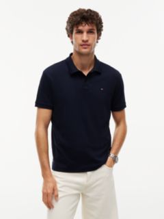 Regular Fit Smooth Cotton Polo — Navy Blue 1