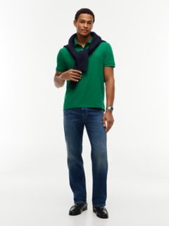 Regular Fit Smooth Cotton Polo — Nouveau Green 2