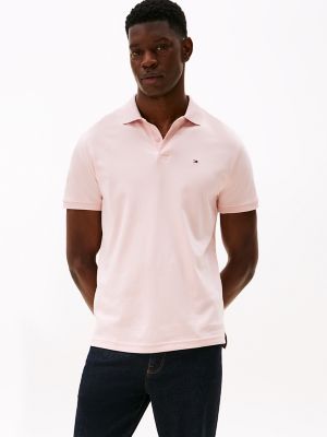 Regular Fit Cotton Polo, Whimsy Pink