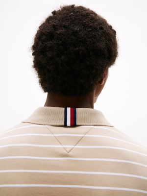 Мужские топы Tommy Hilfiger Regular Fit Stripe Cotton Polo — фото 3