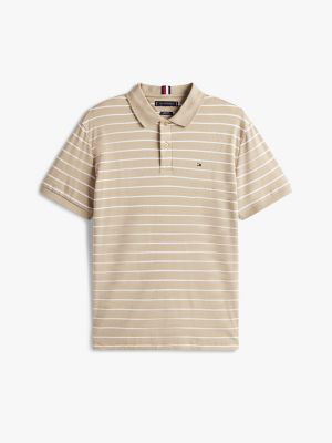 Мужские топы Tommy Hilfiger Regular Fit Stripe Cotton Polo — фото 5