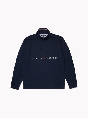 tommy hilfiger three quarter zip