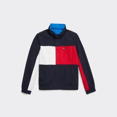 tommy jeans red reversible jacket