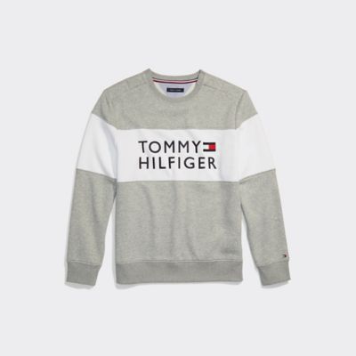 tommy hilfiger crew neck sweatshirt