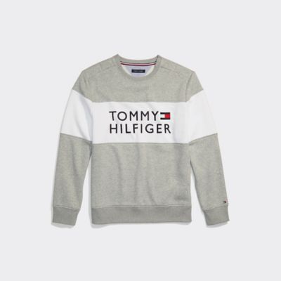 tommy jeans signature crew neck sweatshirt