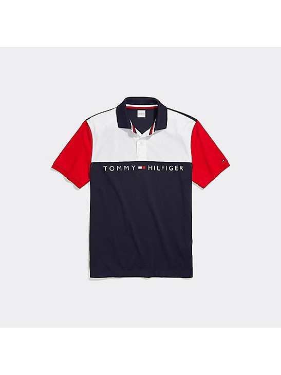 Regular Fit Colorblock Polo | Tommy
