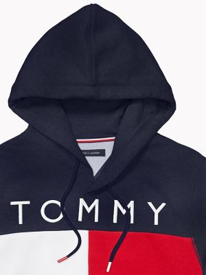 Tommy hilfiger box outlet logo hoodie