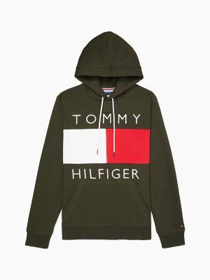 Tommy hilfiger shop big logo hoodie