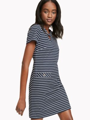 tommy striped dress