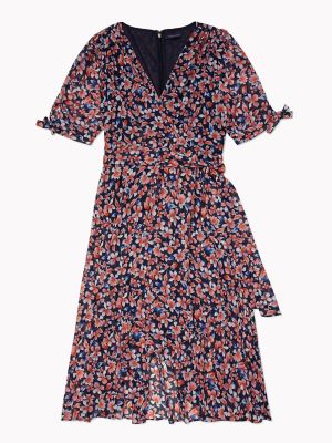 tommy hilfiger floral print dress