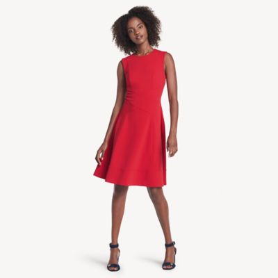 tommy hilfiger fit and flare dress