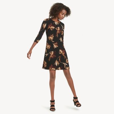 tommy hilfiger floral print dress