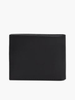 Flag Emblem Mini Credit Card Wallet — Black 3