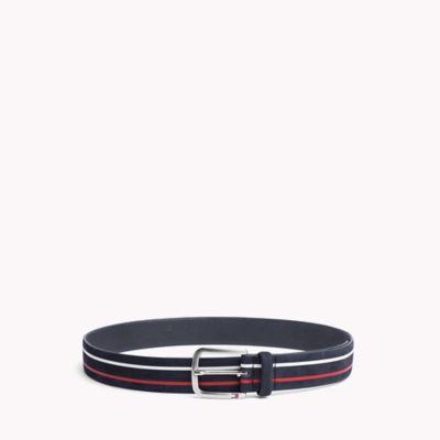 tommy hilfiger striped belt