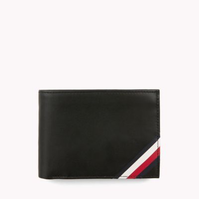 tommy hilfiger striped wallet