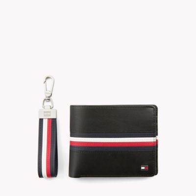 tommy hilfiger keychain wallet