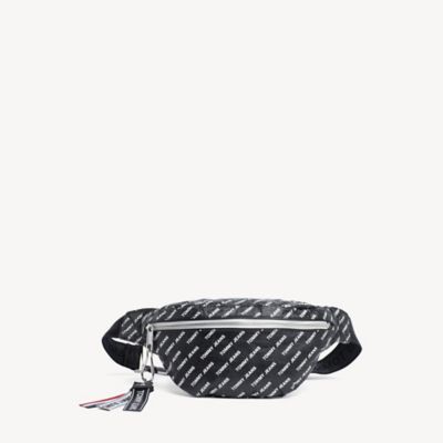 black tommy hilfiger fanny pack