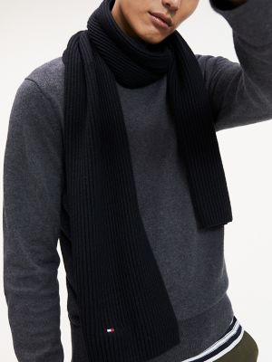 tommy hilfiger grey scarf