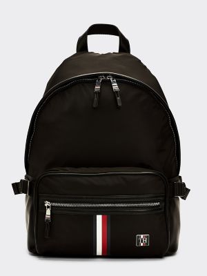 tommy hilfiger striped backpack