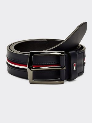 tommy hilfiger striped belt