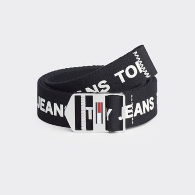 tommy jeans belt white