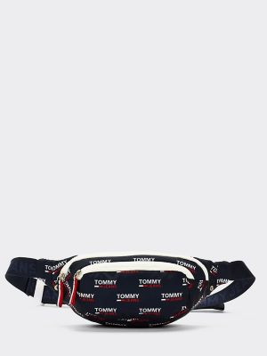 tommy hilfiger black sling bag