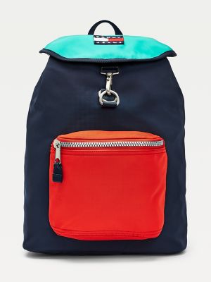 tommy hilfiger flag backpack