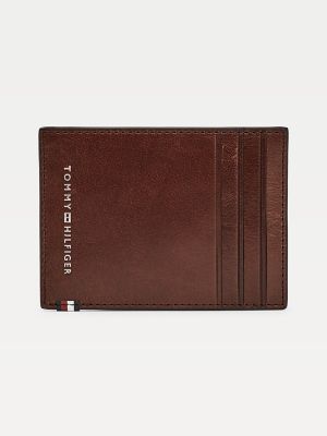 tommy hilfiger leather card holder