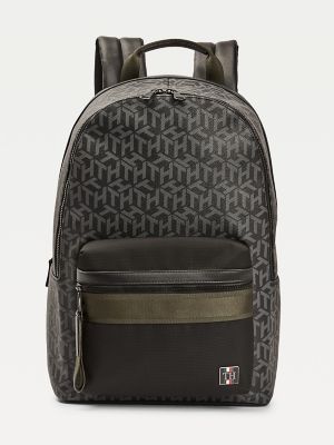 tommy hilfiger monogram backpack