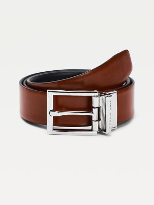 tommy hilfiger reversible leather belt gift pack