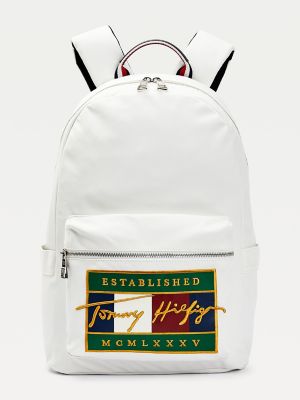 tommy hilfiger checkered backpack