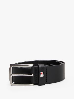 Flag Loop Leather Belt | Tommy Hilfiger USA