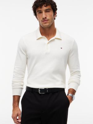 Мужской ремень Tommy Hilfiger Flag Loop Leather Belt, цвет: Чёрный — фото 5