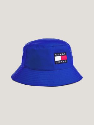 Tommy Jeans Flag Bucket Hat White