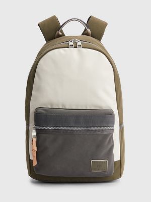 tommy hilfiger green backpack