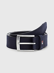 Tommy Hilfiger Leather Belt \u201eTH Logo Waist Belt\u201c Accessories Belts Leather Belts 