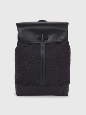 Turnlock Quilted TH Backpack Tommy Hilfiger