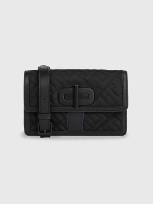 Turnlock Quilted TH Crossbody Bag Tommy Hilfiger