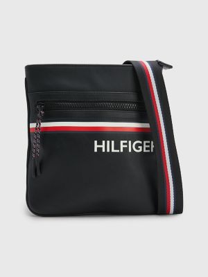 Tommy hilfiger striped crossbody on sale bag