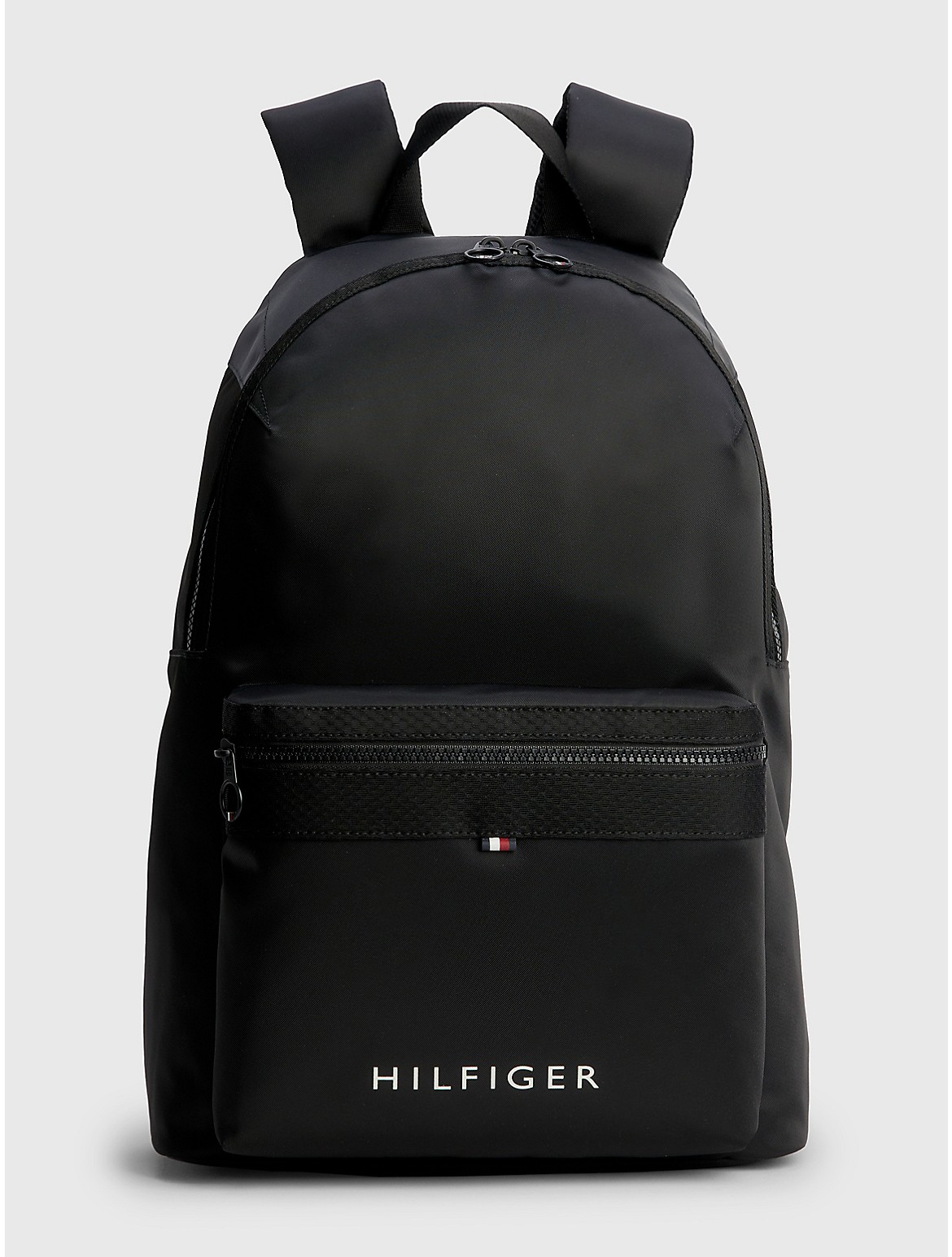 Tommy Hilfiger Men's Logo Backpack - Black