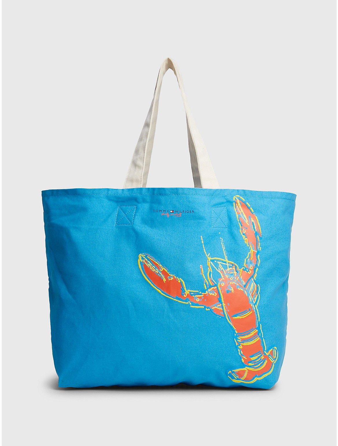 Tommy Hilfiger Men's TH X ANDY WARHOL Tote - Blue