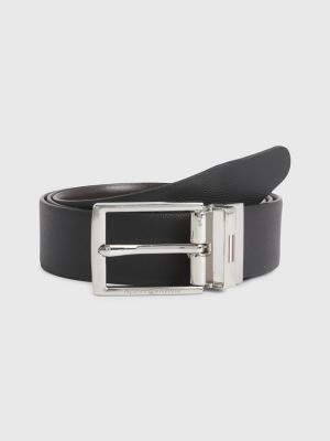 tommy hilfiger men's leather reversible belt