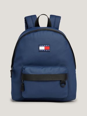 Tommy jeans backpack clearance with logo tape straps