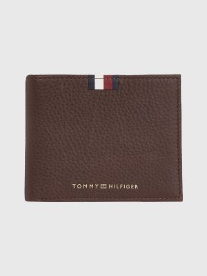 Tommy Hilfiger - Johnson Wallet - 100% Pure Leather - Built-in Card Holder - Designer Wallets for Men Mens Accessories